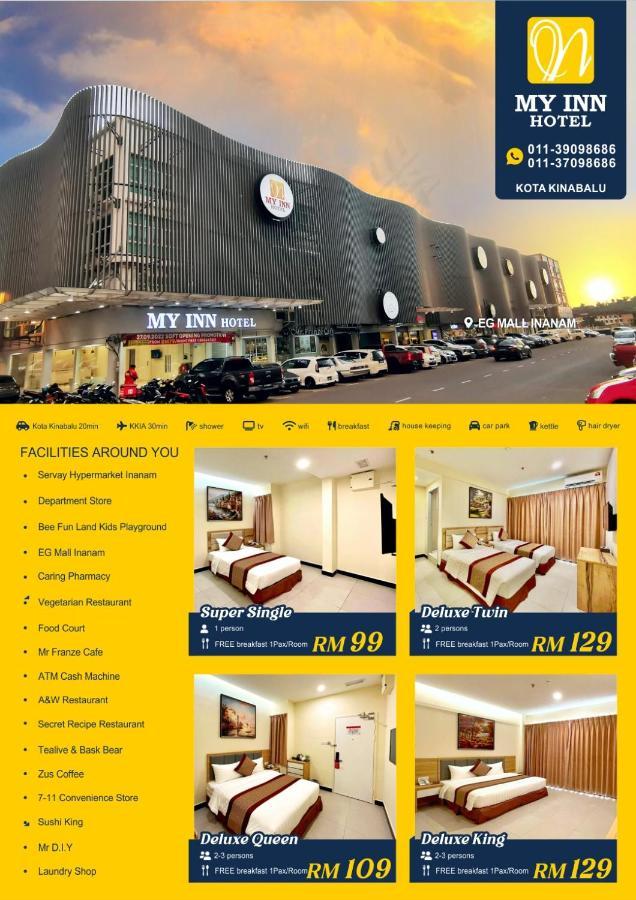 My Inn Hotel Inanam Dış mekan fotoğraf